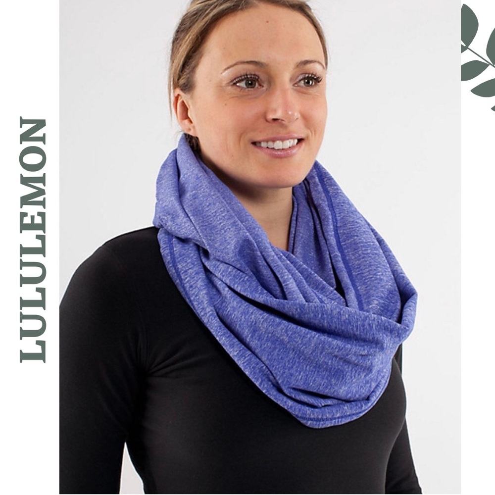 Lululemon Infinity Scarf Rulu Blue OS - Picture 3 of 7